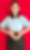 Blurred helper photo preview