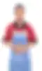 Blurred helper photo preview